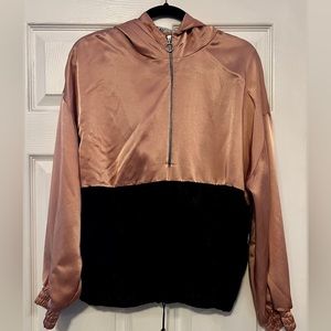 Zara rose gold and black pullover